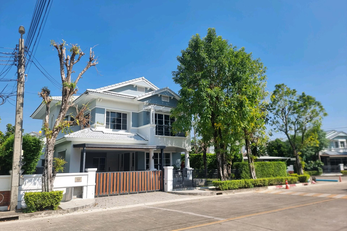 ให้เช่าบ้านนนทบุรี บางใหญ่ บางบัวทอง : ให้เช่าบ้านเดี่ยว ติดถนนราชพฤกษ์
หมู่บ้าน มัณฑนา ราชพฤกษ์ หลังมุม หน้าสวน ทำเลดี บ้านพร้อมเข้าอยู่