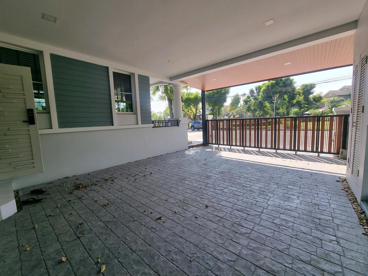 ให้เช่าบ้านนนทบุรี บางใหญ่ บางบัวทอง : ให้เช่าบ้านเดี่ยว ติดถนนราชพฤกษ์
หมู่บ้าน มัณฑนา ราชพฤกษ์ หลังมุม หน้าสวน ทำเลดี บ้านพร้อมเข้าอยู่