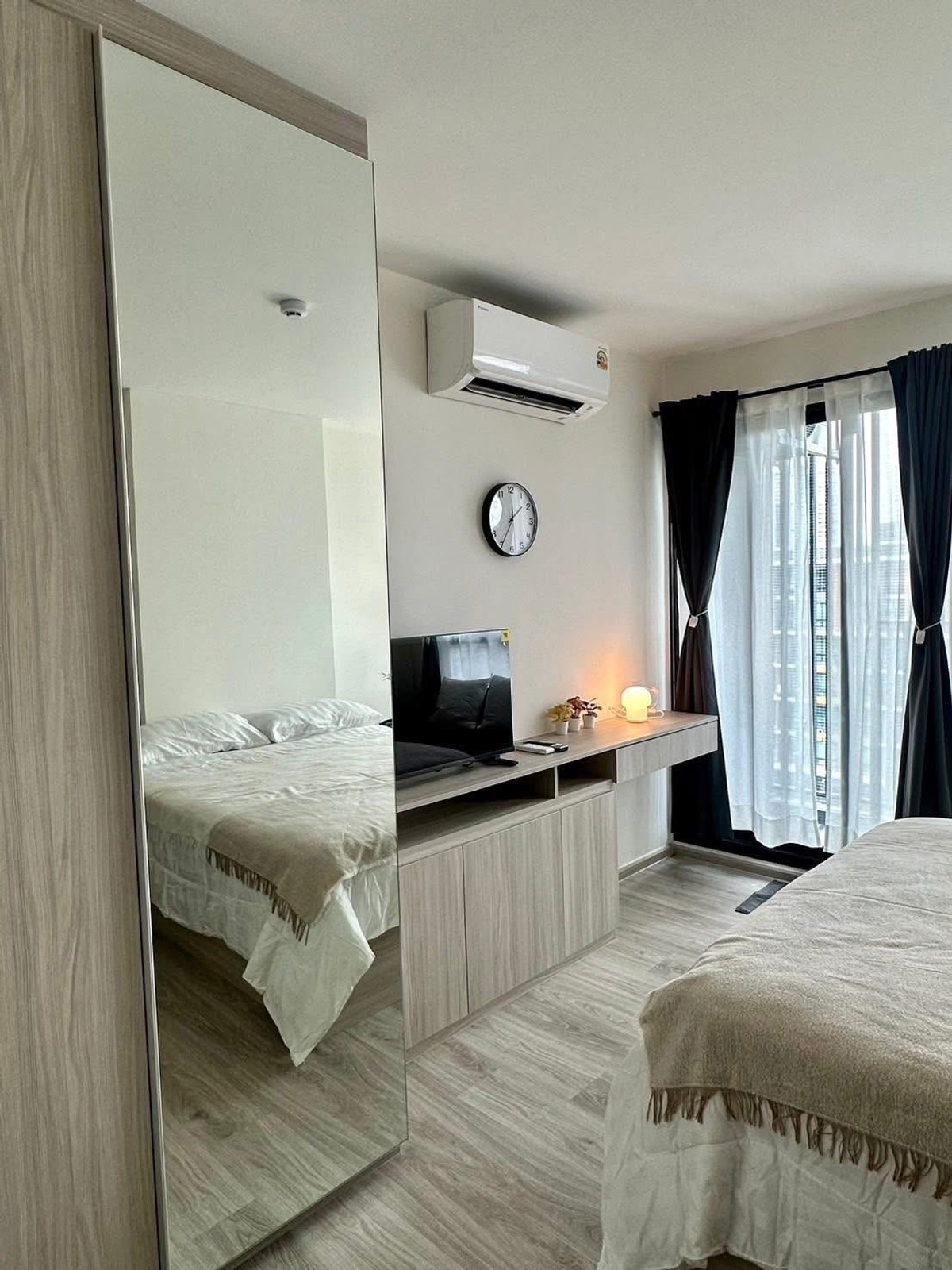 For RentCondoOnnut, Udomsuk : For Rent ✨ Origin Play Sri Udom Station ✨ Fully furnished with appliances, near the BTS Skytrain.