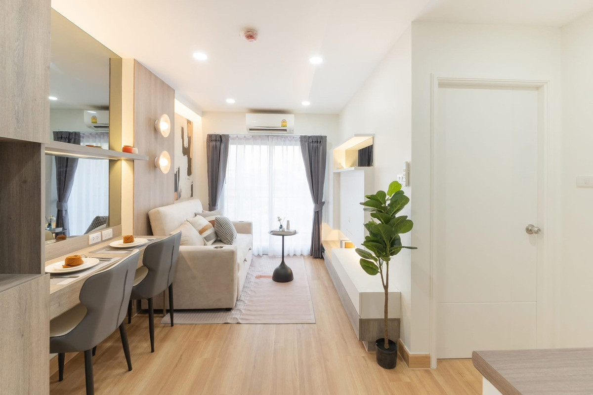 For SaleCondoBangna, Bearing, Lasalle : #Bangna-Trad 23 || 💵 Installment only 3,000,000 baht || 🚶🏻‍♀️Walk 0,000,000 baht to Central Bangna || 🚈 0,000 minutes || Fully furnished, ready to move in ||