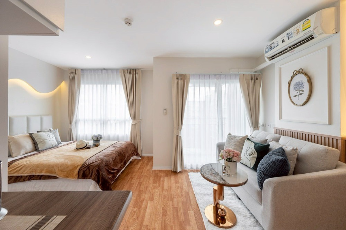 ขายคอนโดรัตนาธิเบศร์ สนามบินน้ำ พระนั่งเกล้า : ขายคอนโด Lumpini Ville Pranangklao Riverview ราคา 999,000 บาท [MKs260305]