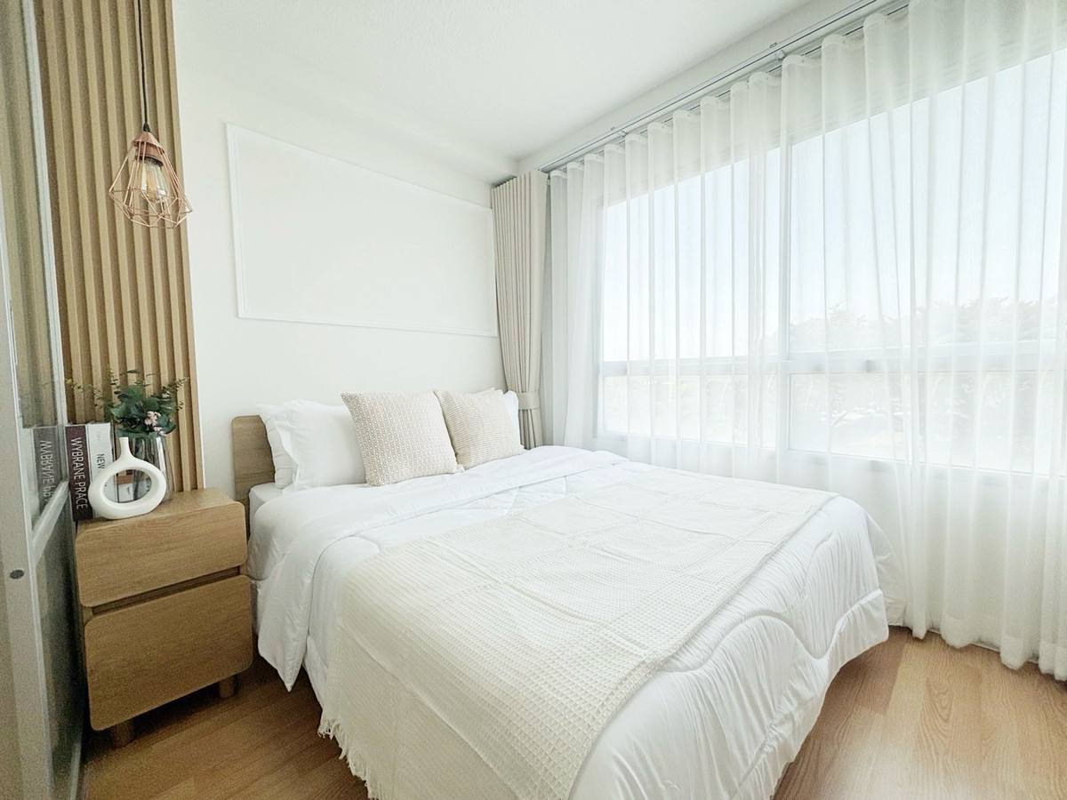 For SaleCondoLadkrabang, Suwannaphum Airport : ☀️100% loan possible, Low Rise condo, low installment condo, newly decorated room #Latkrabang zone #Near Suvarnabhumi Airport, beautiful room exactly as described, just carry your bags and move in!! 🎉