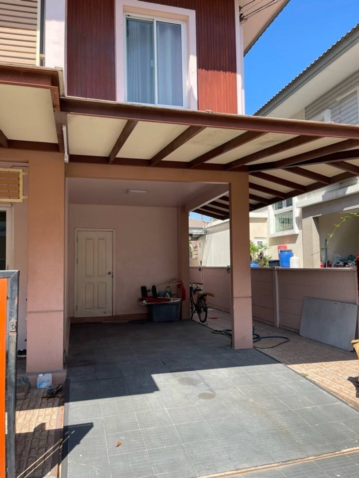 For RentHouseNonthaburi, Bang Yai, Bangbuathong : Townhome for rent, Pruksa Village Scenery 28 Bang Yai, near Central Westgate, only 5 minutes.