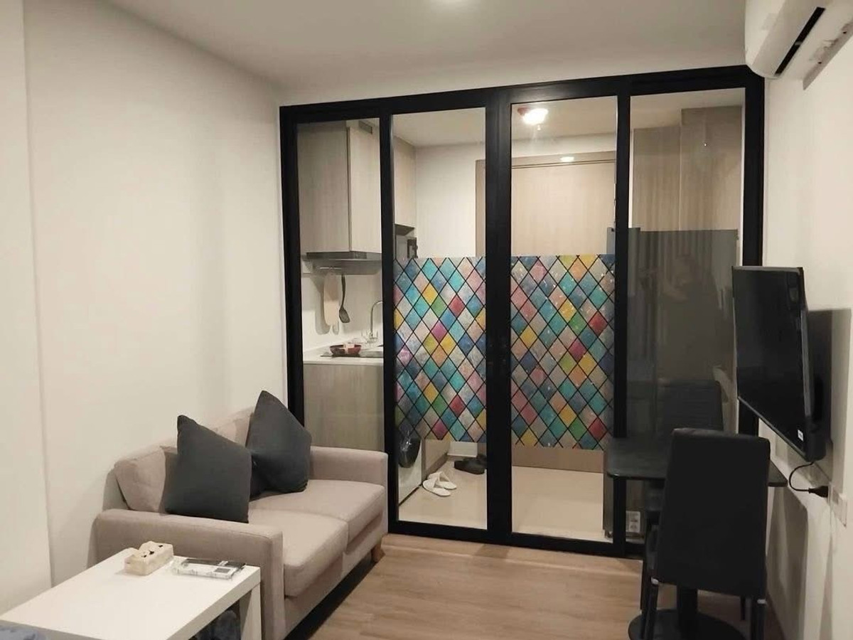 ให้เช่าคอนโดปิ่นเกล้า จรัญสนิทวงศ์ : 💙@condocurator 💙 ให้เช่า Origin Play Bangkhunnon Triple Station เฟอร์นิเจอร์ครบ มีเครื่องซักผ้า [PM4781]