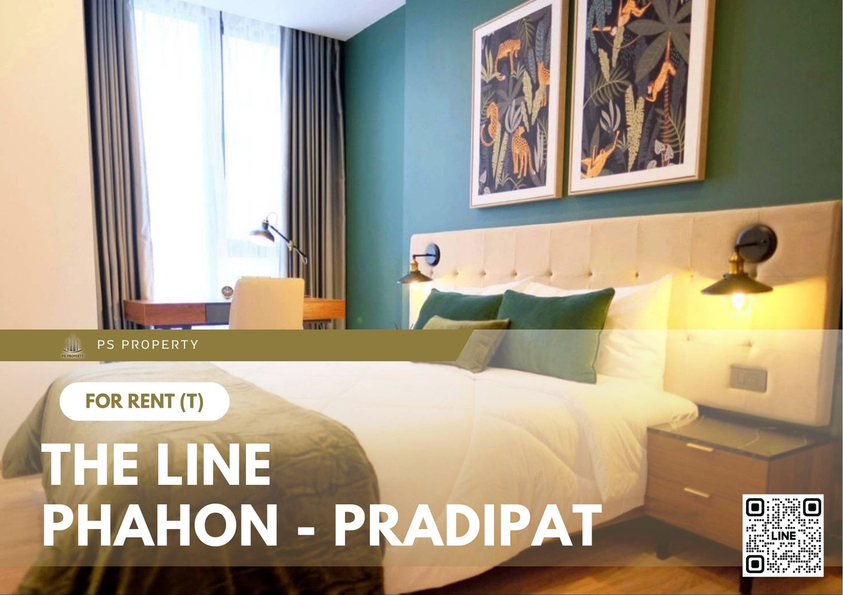 For RentCondoSapankwai,Jatujak : For rent 📍 THE LINE Phahon - Pradipat 📍 Fully furnished with appliances. Near BTS Saphan Khwai.