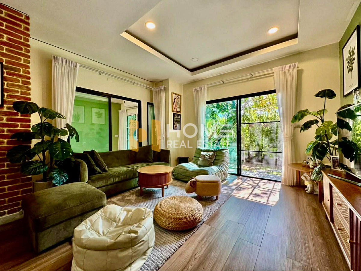 ขายบ้านพัทยา บางแสน ชลบุรี สัตหีบ : บ้านเดี่ยว มณีรินทร์ ปาร์ค บางพระ / 4 ห้องนอน (ขาย), Single house Maneerin Park Bangphra / 4 Bedrooms (FOR SALE) YEAN134