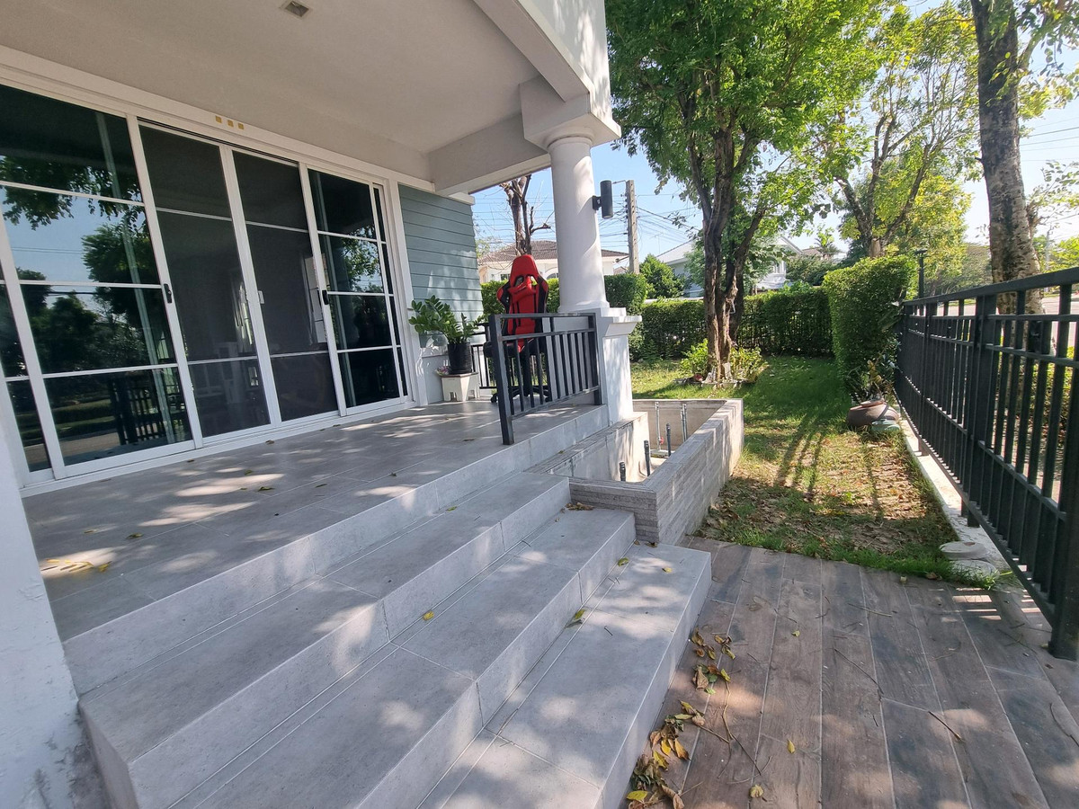 ให้เช่าบ้านนนทบุรี บางใหญ่ บางบัวทอง : ให้เช่าบ้านเดี่ยว ติดถนนราชพฤกษ์
หมู่บ้าน มัณฑนา ราชพฤกษ์ หลังมุม หน้าสวน ทำเลดี บ้านพร้อมเข้าอยู่