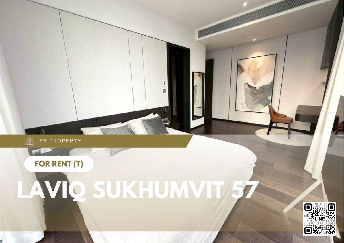 For RentCondoSukhumvit, Asoke, Thonglor : For Rent ✨ LAVIQ Sukhumvit 57 ✨ 3 Bedrooms, 3 Bathrooms, Fully Furnished and Equipped, Near BTS Thonglor