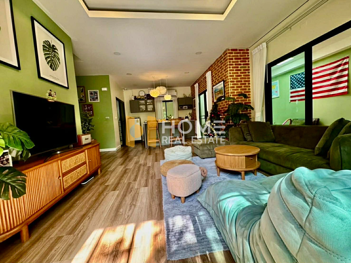 ขายบ้านพัทยา บางแสน ชลบุรี สัตหีบ : บ้านเดี่ยว มณีรินทร์ ปาร์ค บางพระ / 4 ห้องนอน (ขาย), Single house Maneerin Park Bangphra / 4 Bedrooms (FOR SALE) YEAN134