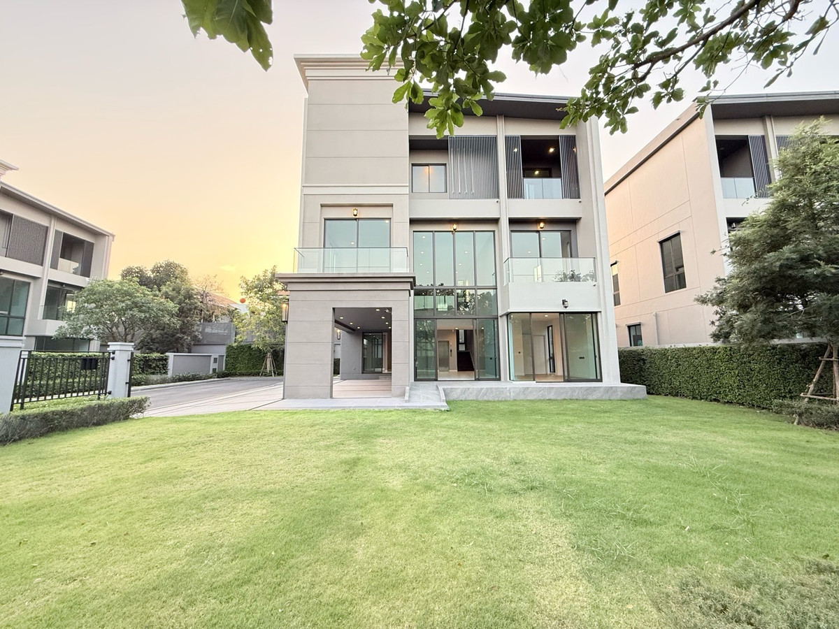 ขายบ้านพุทธมณฑล ศาลายา : Grand Bangkok Boulevard ปิ่นเกล้า-บรมฯ | 155.5sqw. Special plot!