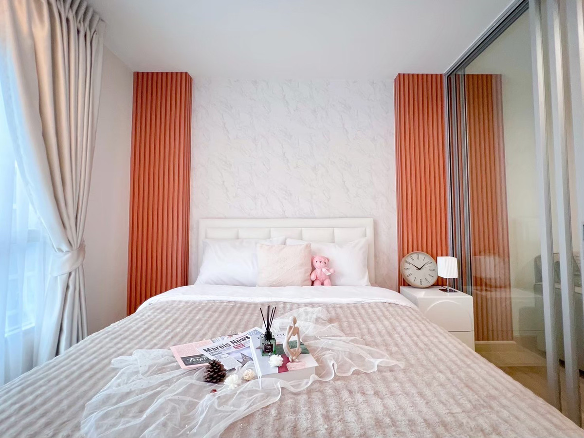 ขายคอนโดเสรีไทย-นิด้า : ขายด่วน 🌿 คอนโดแต่งใหม่ พร้อมอยู่ The Niche ID เสรีไทย 81/2 | ตึก B ชั้น 7 ห้องริม Digital Door Lock วิวโล่ง ลมดี ความเป็นส่วนตัวสูง ✨