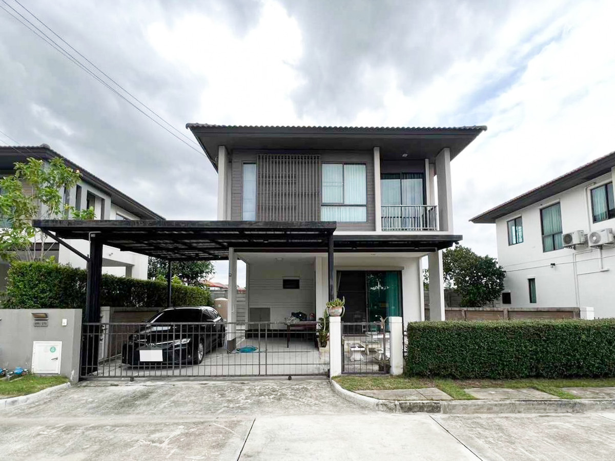 For SaleHouseNawamin, Ramindra : House Habitia Orbit Hathairat / 3 bedrooms (for sale), Habitia Orbit Hathairat / 3 Bedrooms (FOR SALE) AMPK002