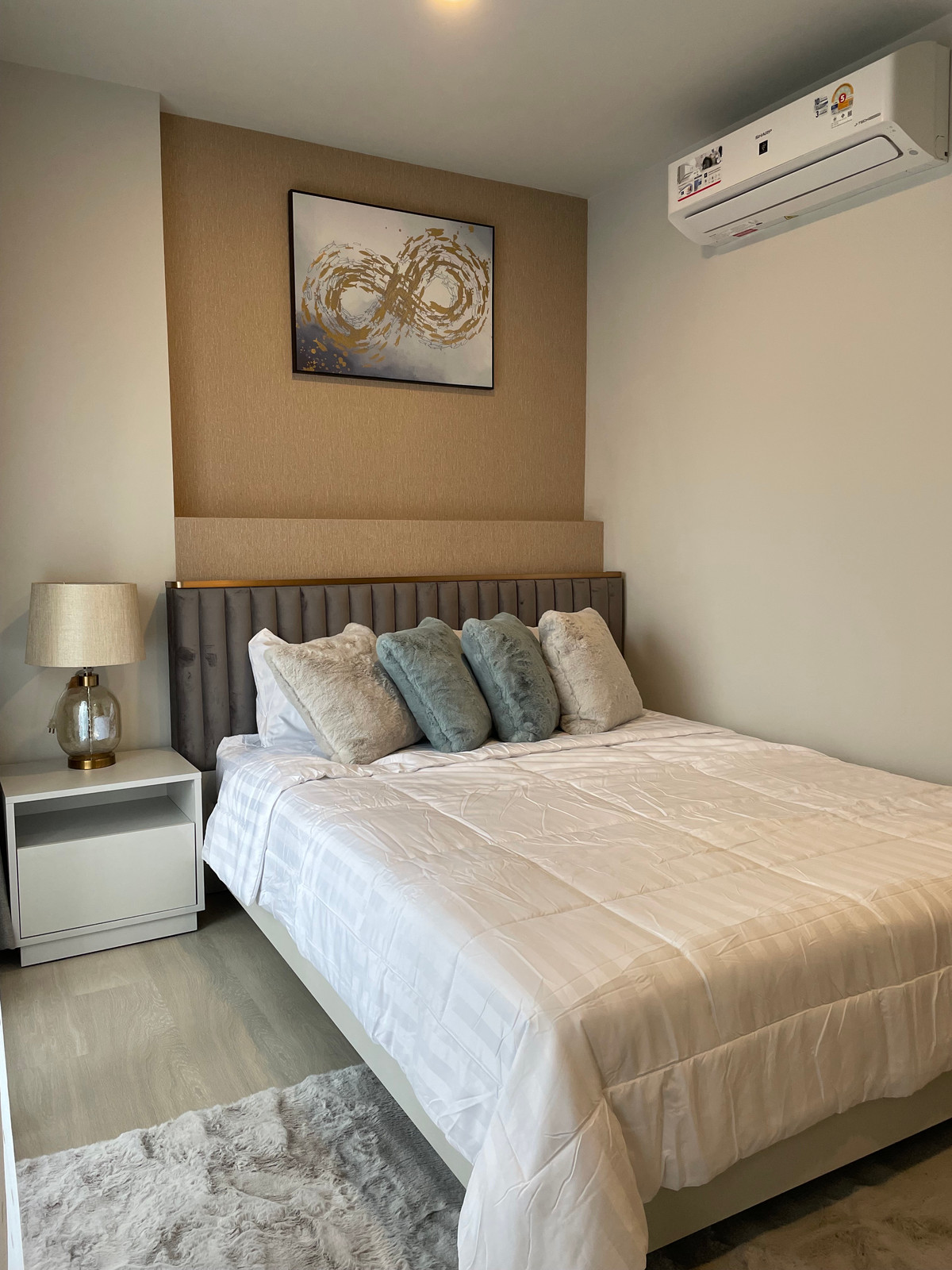 For RentCondoOnnut, Udomsuk : !! Beautiful room for rent, Condo Aspire Onnut Station, near BTS On Nut.