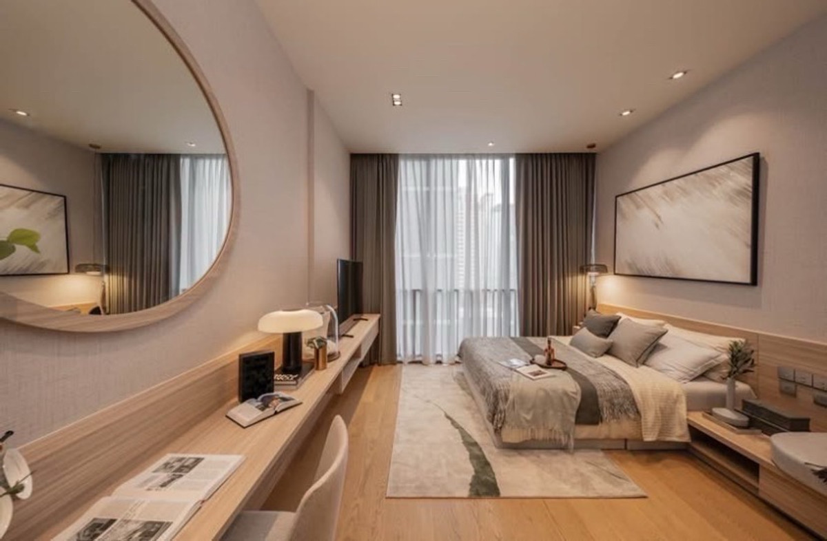 For RentCondoWitthayu, Chidlom, Langsuan, Ploenchit : Condo for rent🔥28 Chidlom🔥8th floor🔥corner room🔥1Bed🔥R63-5