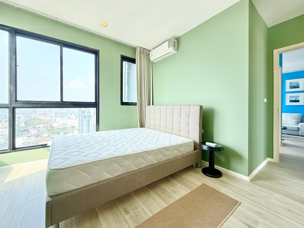 ให้เช่าคอนโดรัชดา ห้วยขวาง : 🚀 Quinn รัชดา - 68ตรม. 2นอน2น้ำ ชั้นสูง ห้องมุม ปล่อยเช่า 092-545-6151 (ทีม)