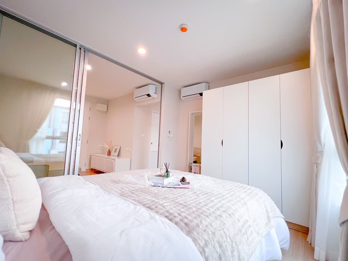 ขายคอนโดเสรีไทย-นิด้า : ขายด่วน 🌿 คอนโดแต่งใหม่ พร้อมอยู่ The Niche ID เสรีไทย 81/2 | ตึก B ชั้น 7 ห้องริม Digital Door Lock วิวโล่ง ลมดี ความเป็นส่วนตัวสูง ✨