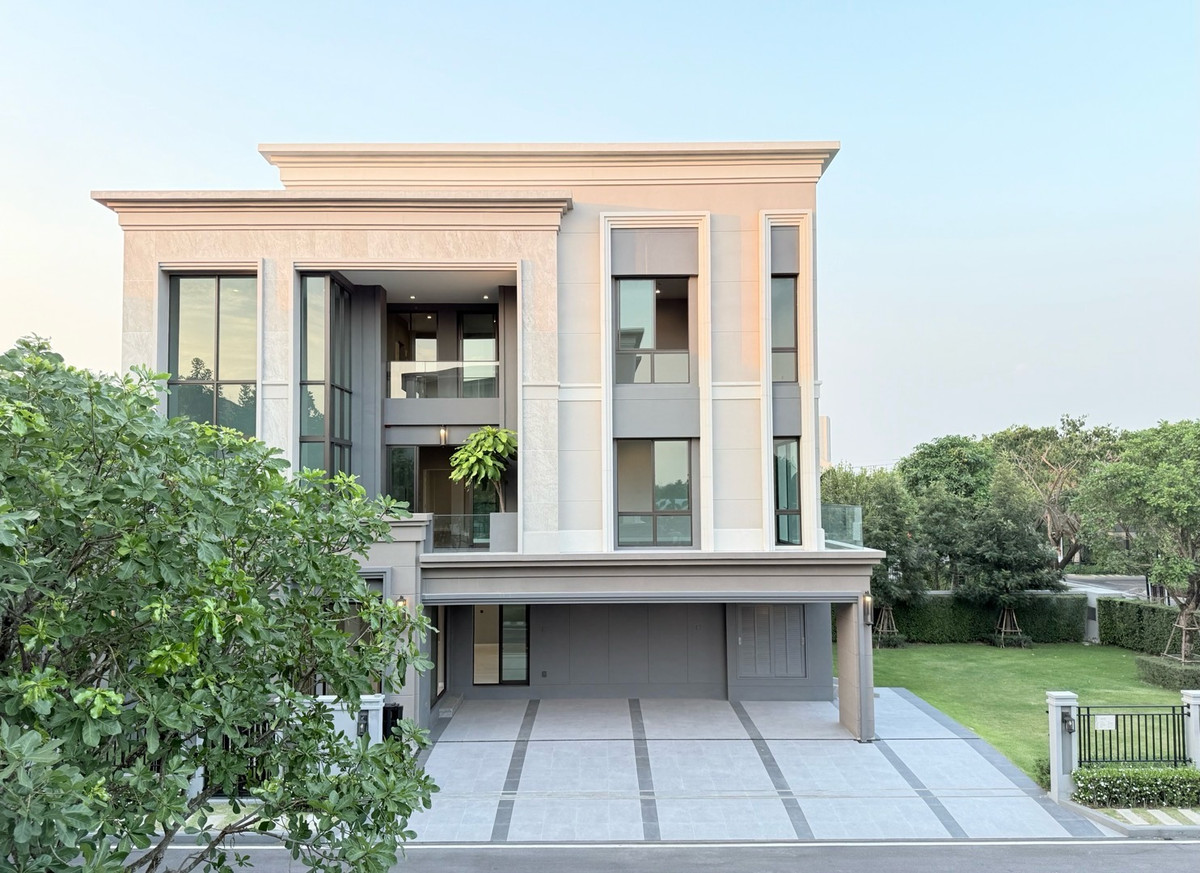 For SaleHousePhutthamonthon, Salaya : Grand Bangkok Boulevard ปิ่นเกล้า-บรมฯ | 155.5sqw. Special plot!