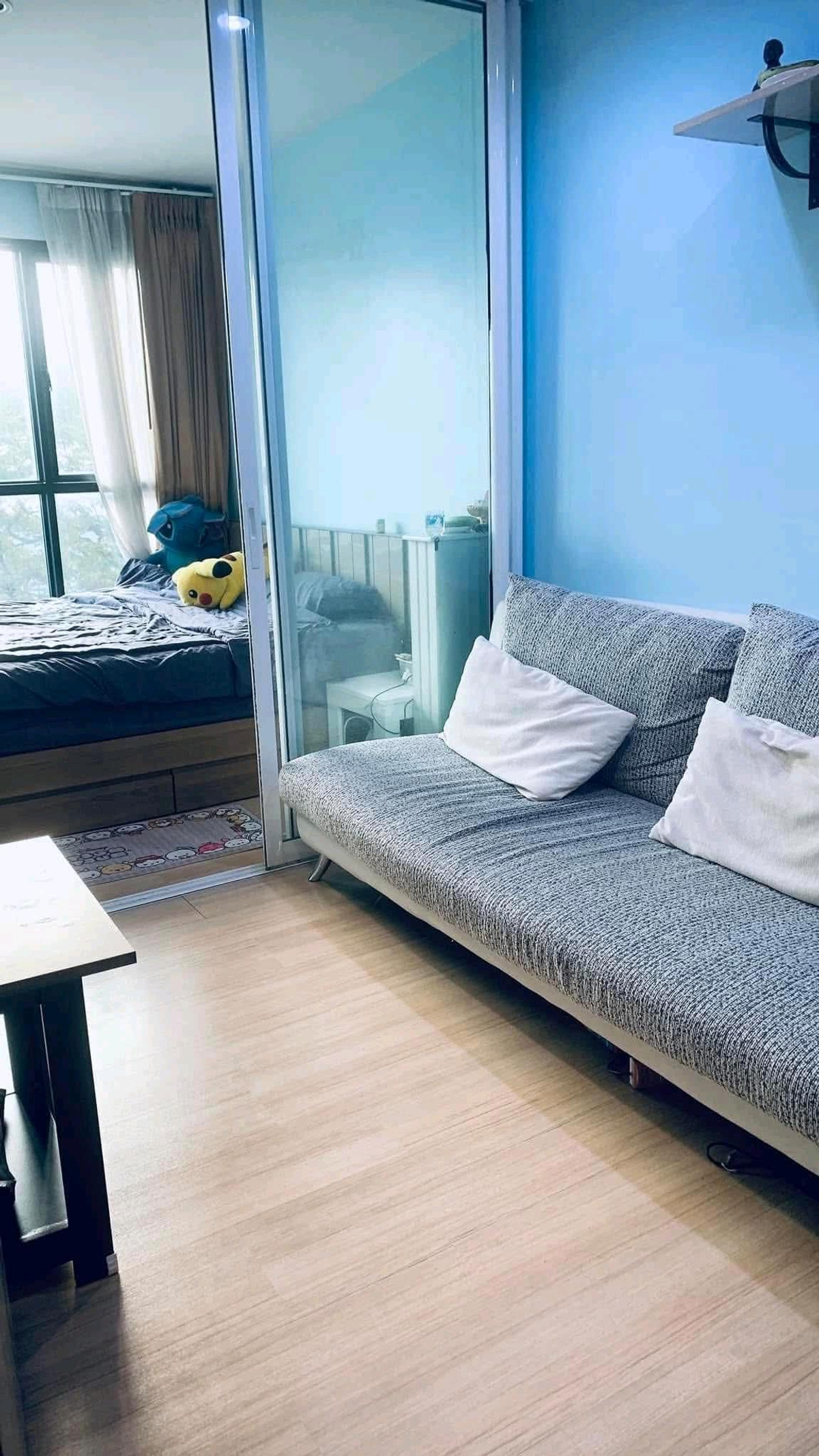 For RentCondoChaengwatana, Muangthong : 🎗️🍃 Good location, close to work areas, government centers and department stores, convenient travel, suitable for living.