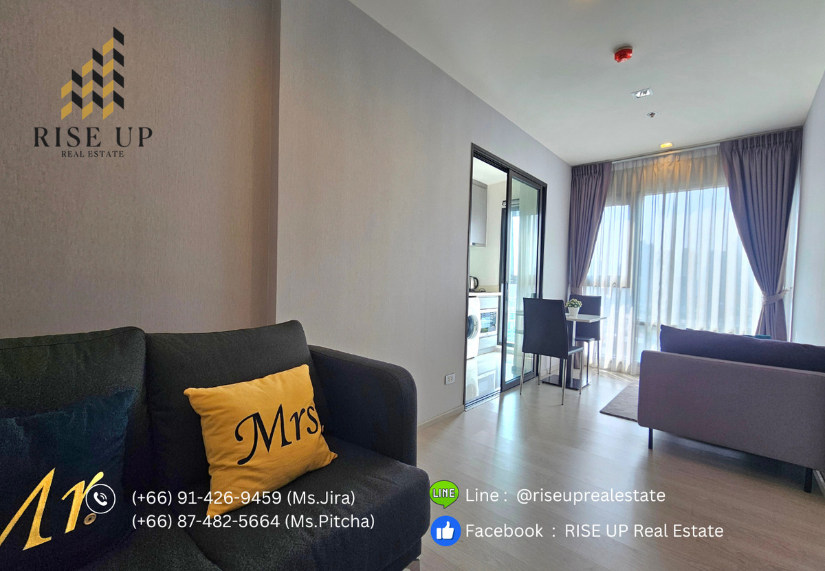 For RentCondoSukhumvit, Asoke, Thonglor : Condo for rent 📣 Rhythm Sukhumvit 36 -38 Condo，1 Bedroom , 1 Bathroom , 35 sq. m. , 🔥20,000 Baht/Month🔥