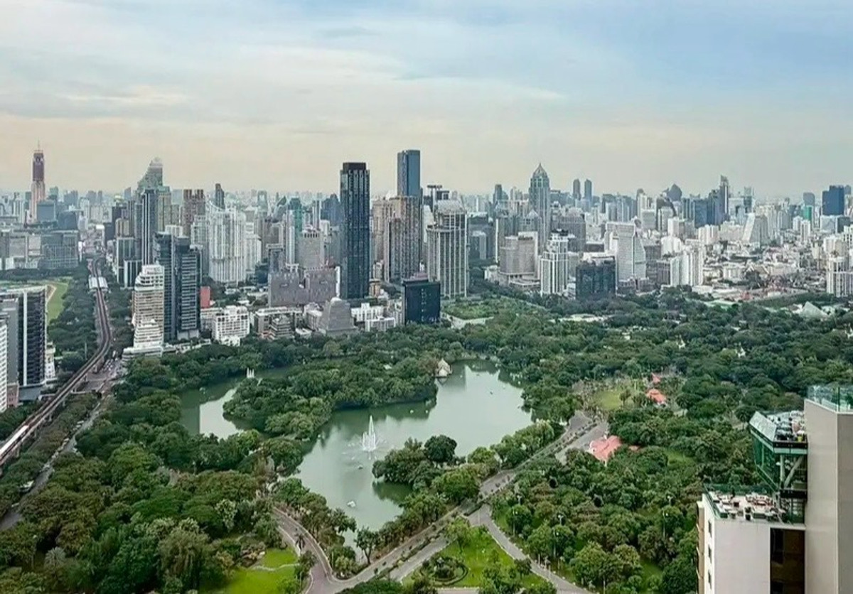 ขายคอนโดสีลม ศาลาแดง บางรัก : ✨ Dusit Residences | High Floor 54 | Corner Unit วิวสวยมาก ห้องมุม วิวเปิดโล่ง
วิว สวนลุมพินี +  วิวเมืองสวยเต็มตา

