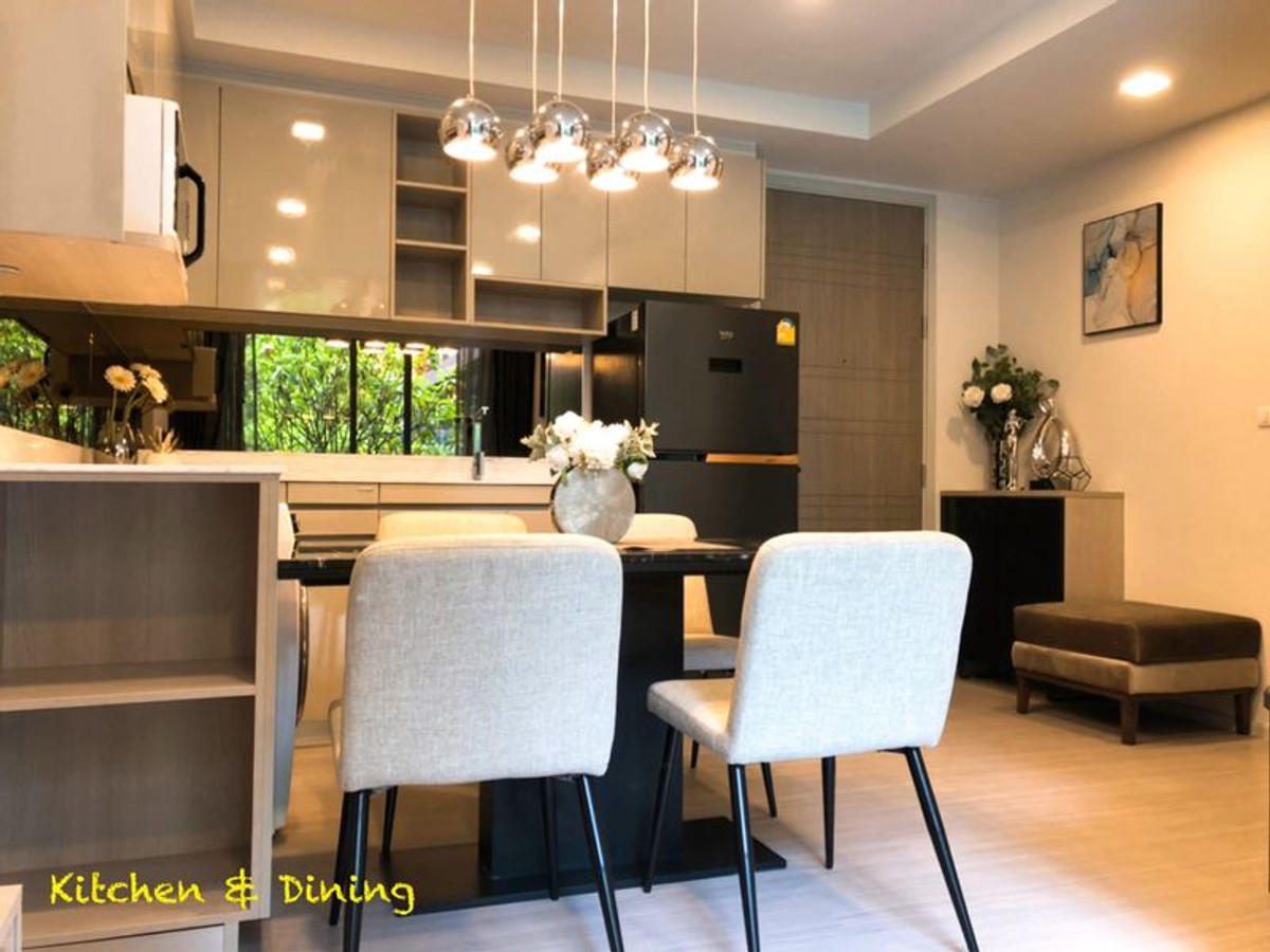 For RentCondoSukhumvit, Asoke, Thonglor : [FOR RENT] 🌿 Quintara TreeHaus Sukhumvit 42 Stunning Pool View! Modern 2-Bedroom Oasis near BTS Ekkamai rk035