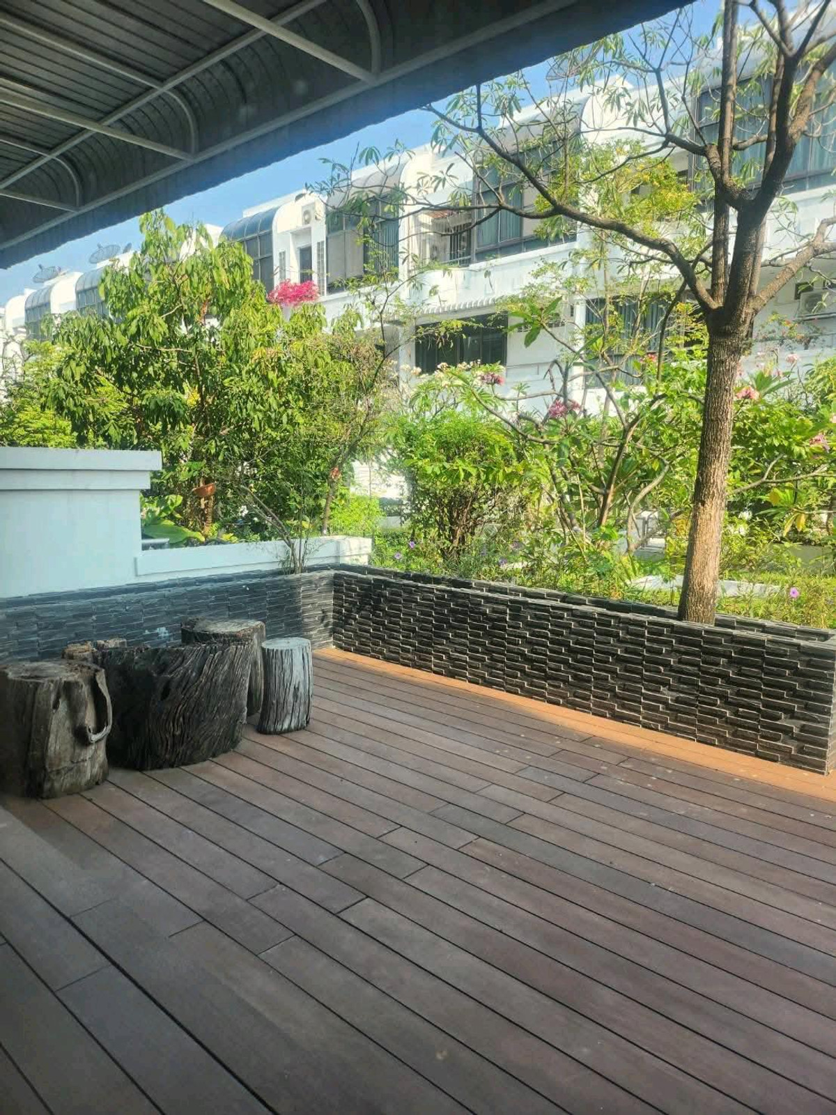 For RentTownhomeRama3 (Riverside),Satupadit : 💥💥Urgent for rent🏡Garden House Rama 3, 4-story townhome, size 34 sq m, usable area 400 sq m, beautiful house.