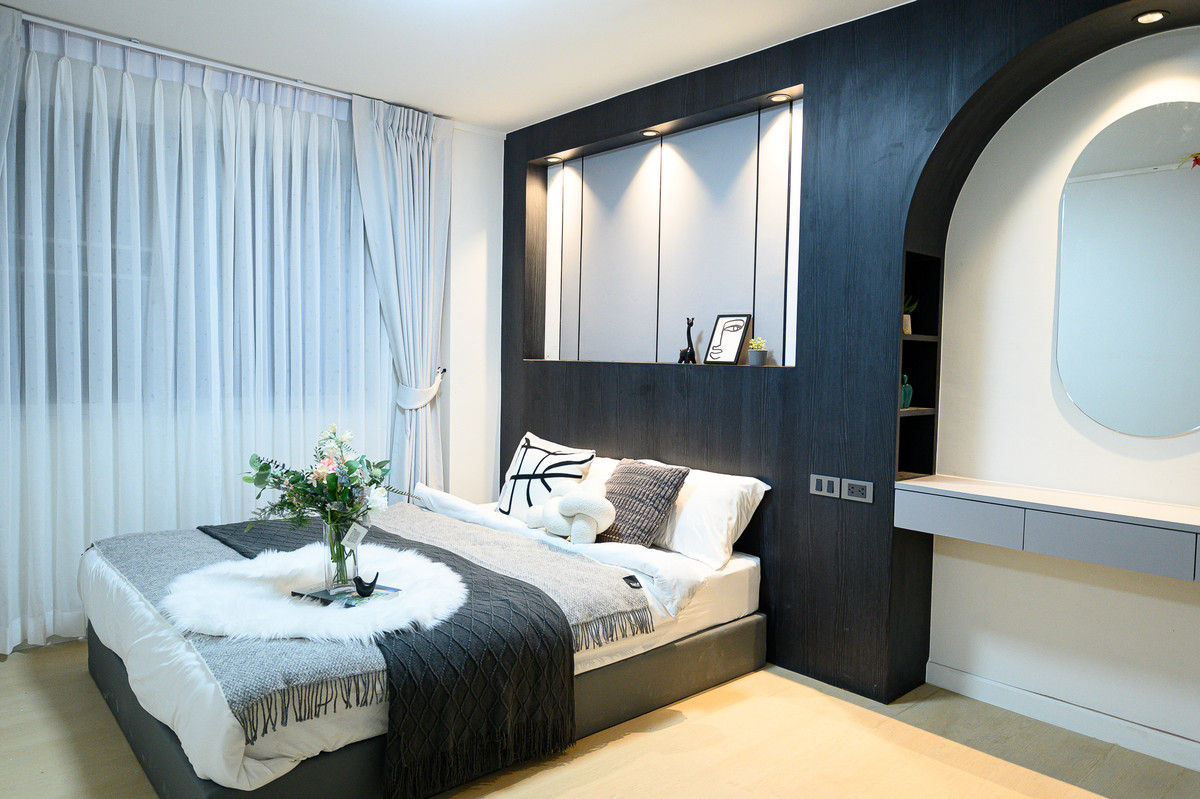 For SaleCondoRatchadapisek, Huaikwang, Suttisan : 🌈🌤️LP-646 Garden Place Condo for sale, location Ratchadaphisek, Huai Khwang, Sutthisan, Mengjai Cultural Center, near MRT Ratchadaphisek 4 minutes.