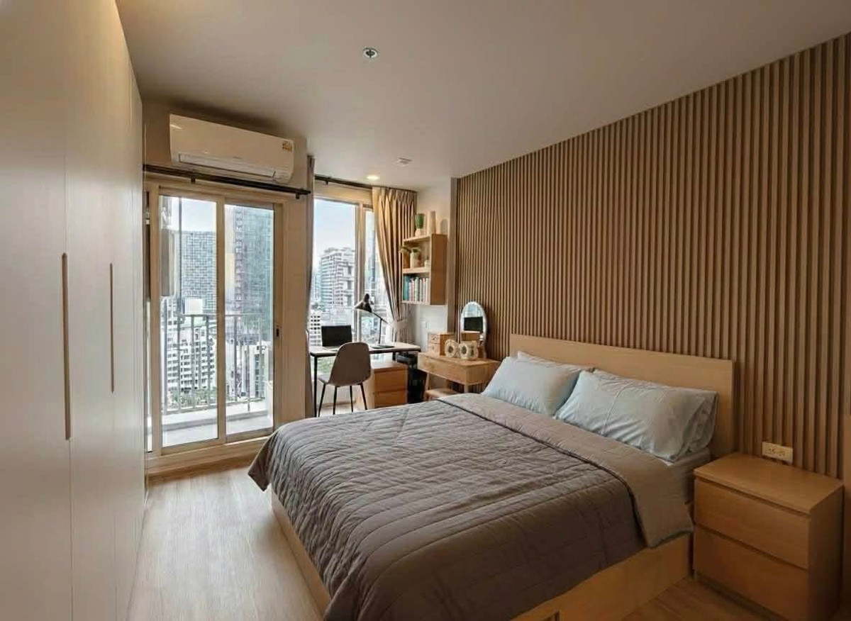 For RentCondoSukhumvit, Asoke, Thonglor : RC031926 Condo for rent at CULTURE THONGLOR Sukhumvit 59, only 250 m. to BTS Thonglor.