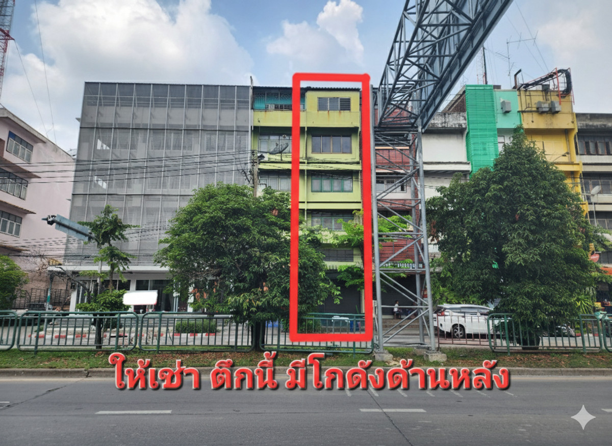 For RentShop HouseBang Sue, Wong Sawang, Tao Pun : Shophouse for rent on the roadside Opposite Wat Soi Thong Pracharat Sai 1 Road, Rama 7, Tel. 065-925-3163