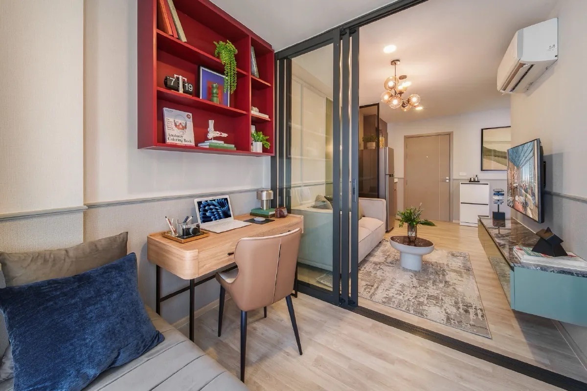 For SaleCondoWongwianyai, Charoennakor : MRT Two bedrooms Condo Next to iconsiam 