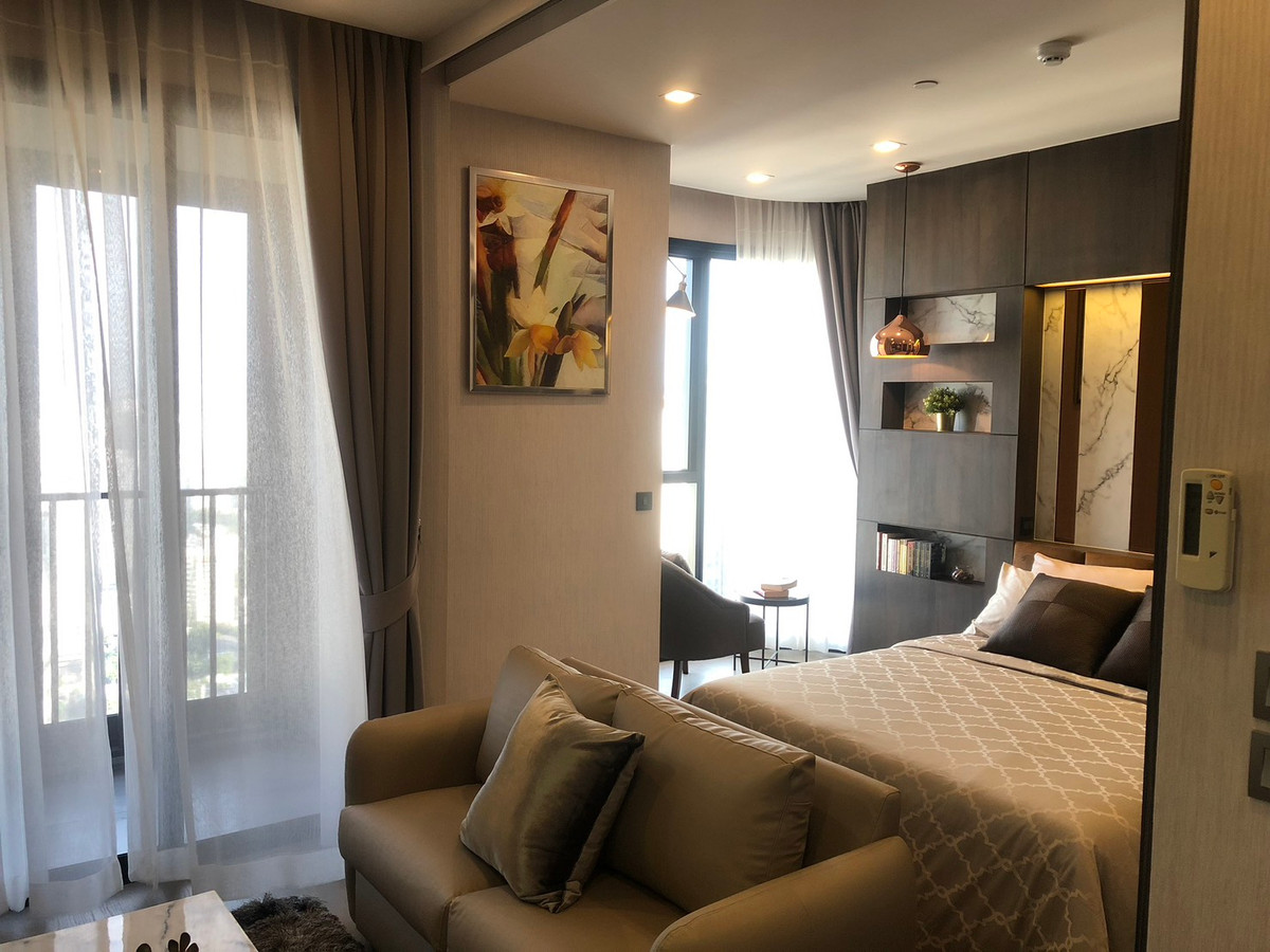 ให้เช่าคอนโดสุขุมวิท อโศก ทองหล่อ :  ให้เช่าคอนโด Ashton Asoke ชั้นสูง   วิวเมืองสูง โล่ง โปร่ง สวยมาก