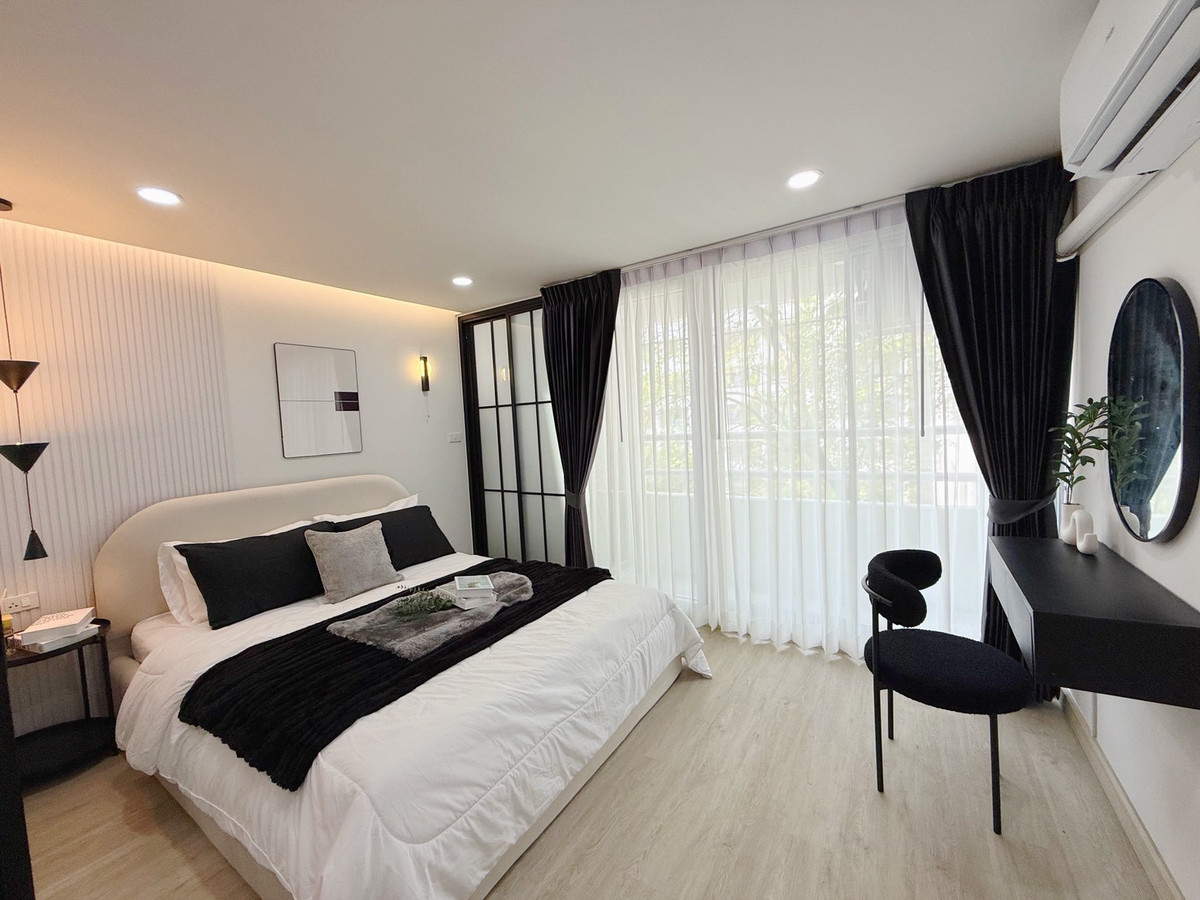 For SaleCondoLadprao101, Happy Land, The Mall Bang Kapi : 🌈🌤️LP-642 Condo for sale City Villa Lat Phrao 130, Building G2, beautiful room, new condition, ready to move in, high floor, view of Lat Phrao canal.