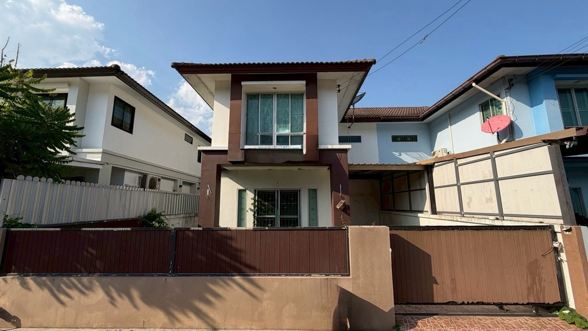 For SaleHouseNawamin, Ramindra : Selling cheapest in the project The Thara Village Soi Phraya Suren 35, Ramintra 109, near Somapa Phatthana 4 School