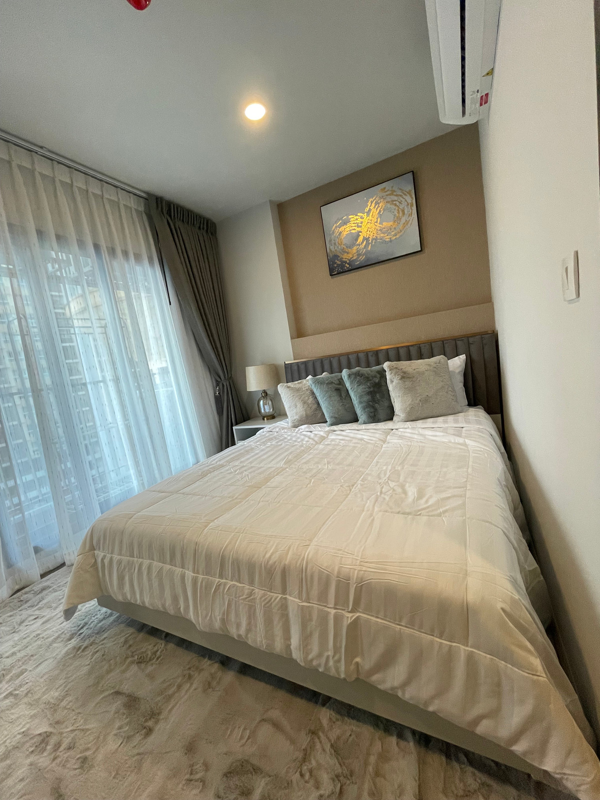 For RentCondoOnnut, Udomsuk : !! Beautiful room for rent, Condo Aspire Onnut Station, near BTS On Nut.