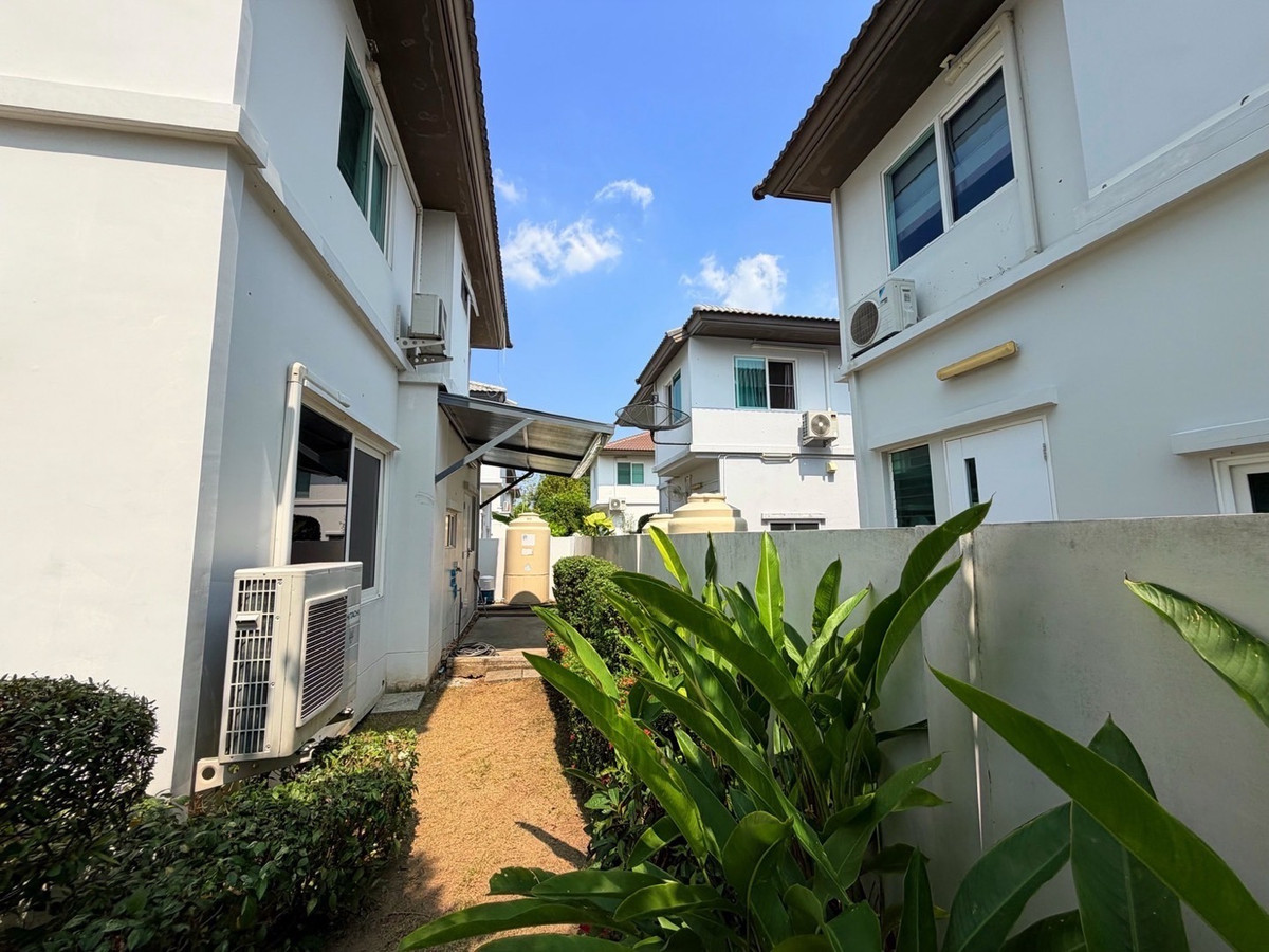 For RentHousePhutthamonthon, Salaya : Single house for rent, Chaiyaphruek, Phutthamonthon Sai 5 🏡corner house, 3 bedrooms, 3 bathrooms 
 ✅LineOA : @ladysai