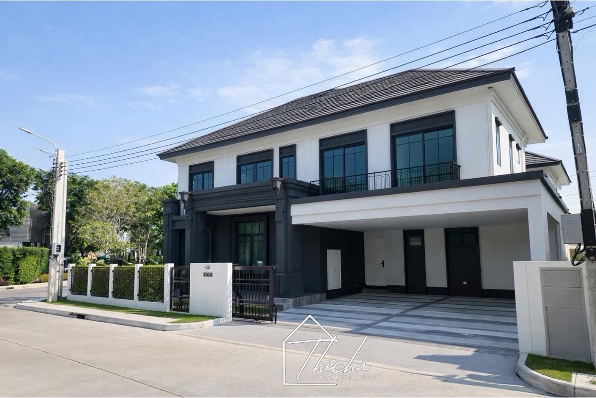 For SaleHouseRama5, Ratchapruek, Bangkruai : Big house, potential location, convenient to walk around town.
 Next to the road
Setthasiri Maha Jesadabodin Bridge