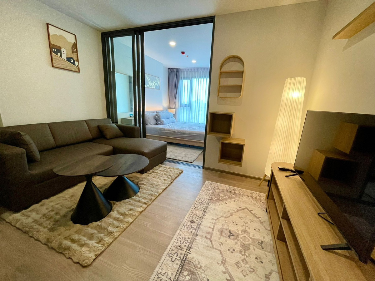 For RentCondoKhlongtoei, Kluaynamthai : For rent 📍Aspire Sukhumvit - Rama 4, fully furnished, convenient travel, 1 bedroom, 1 bathroom.