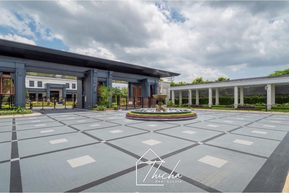 For SaleHouseRama5, Ratchapruek, Bangkruai : Big house, potential location, convenient to walk around town.
 Next to the road
Setthasiri Maha Jesadabodin Bridge