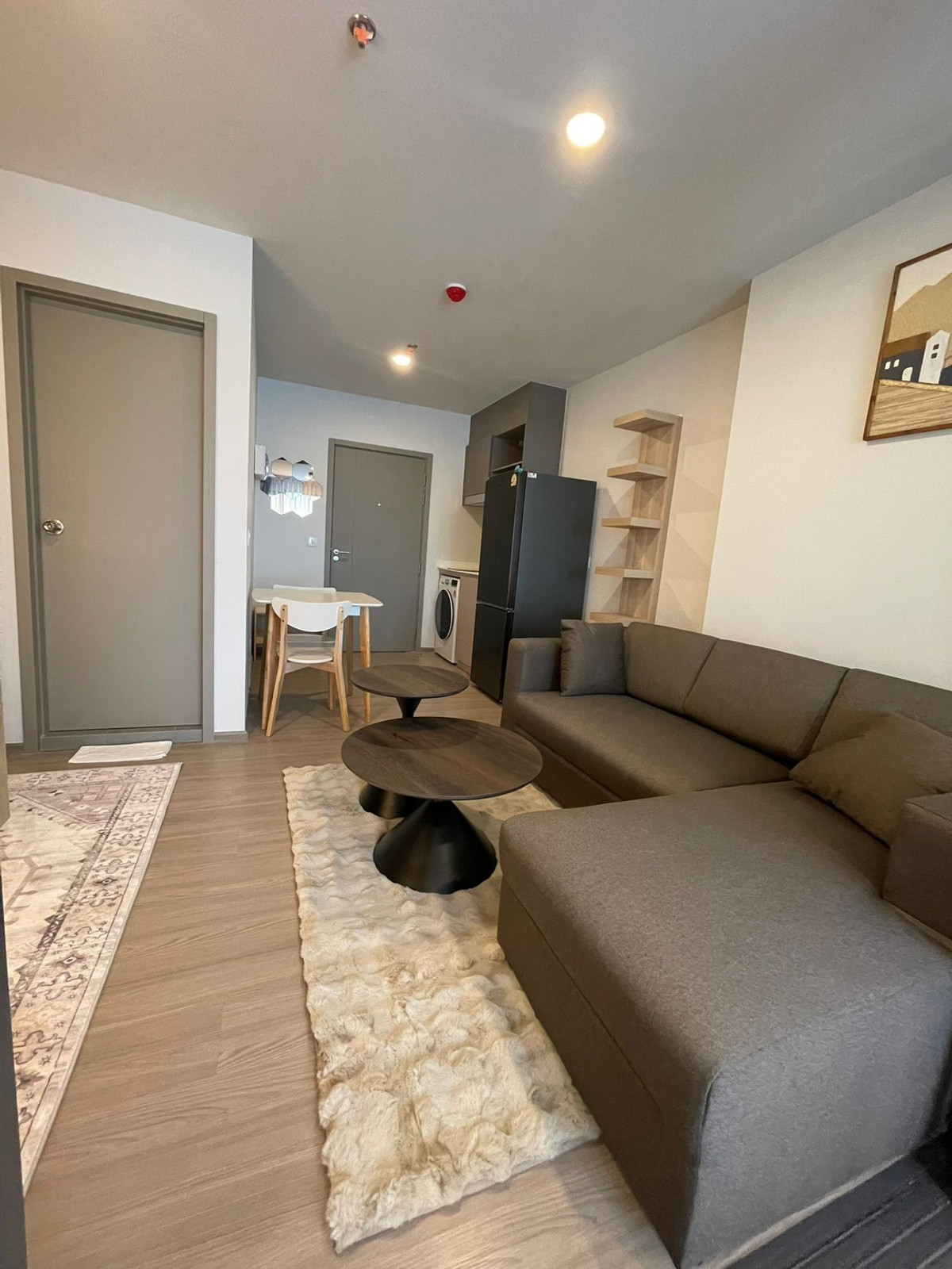 For RentCondoKhlongtoei, Kluaynamthai : For rent 📍Aspire Sukhumvit - Rama 4, fully furnished, convenient travel, 1 bedroom, 1 bathroom.