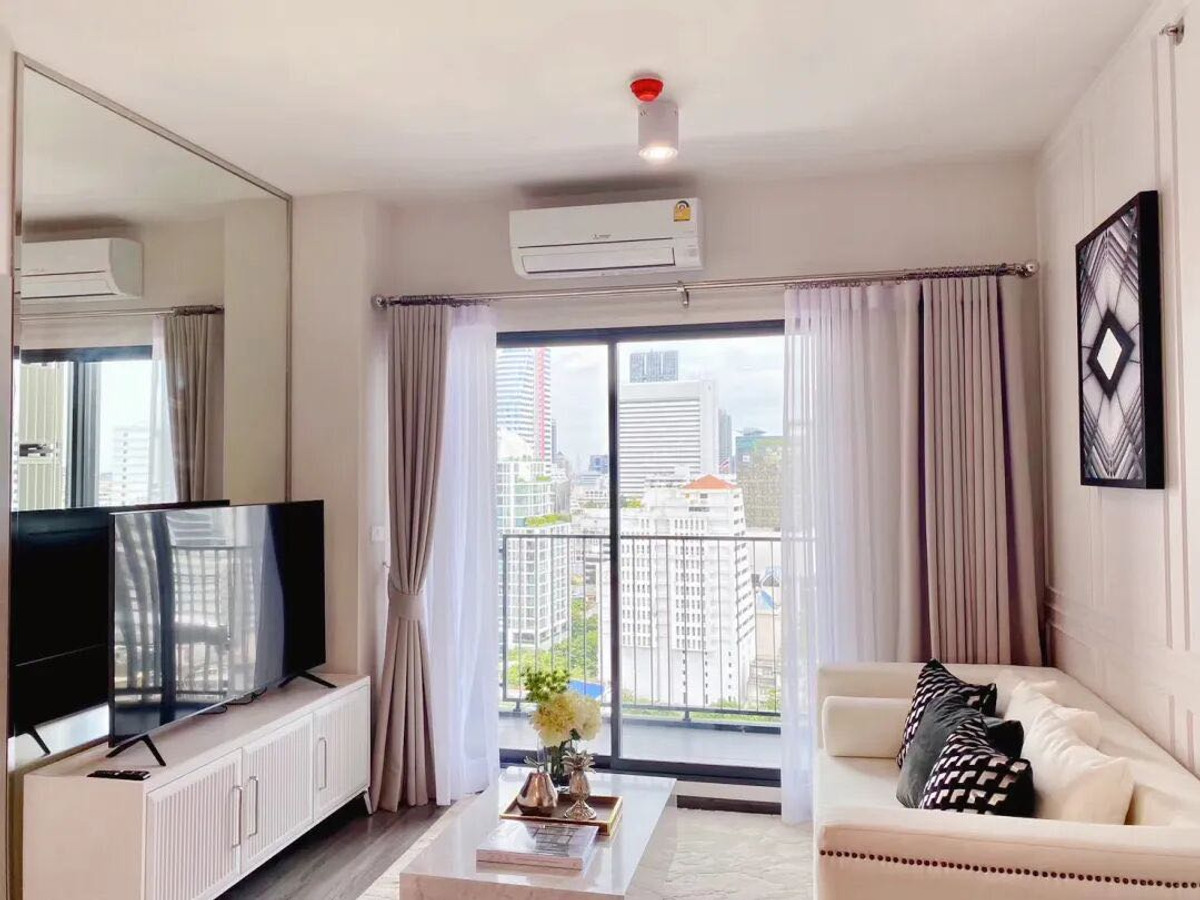 ให้เช่าคอนโดสยาม จุฬา สามย่าน : IDEO จุฬา-สามย่าน 63 ตร.ม.  2 ห้องนอนให้เช่า 65,000 บาท / เดือน (ต่อรองได้)