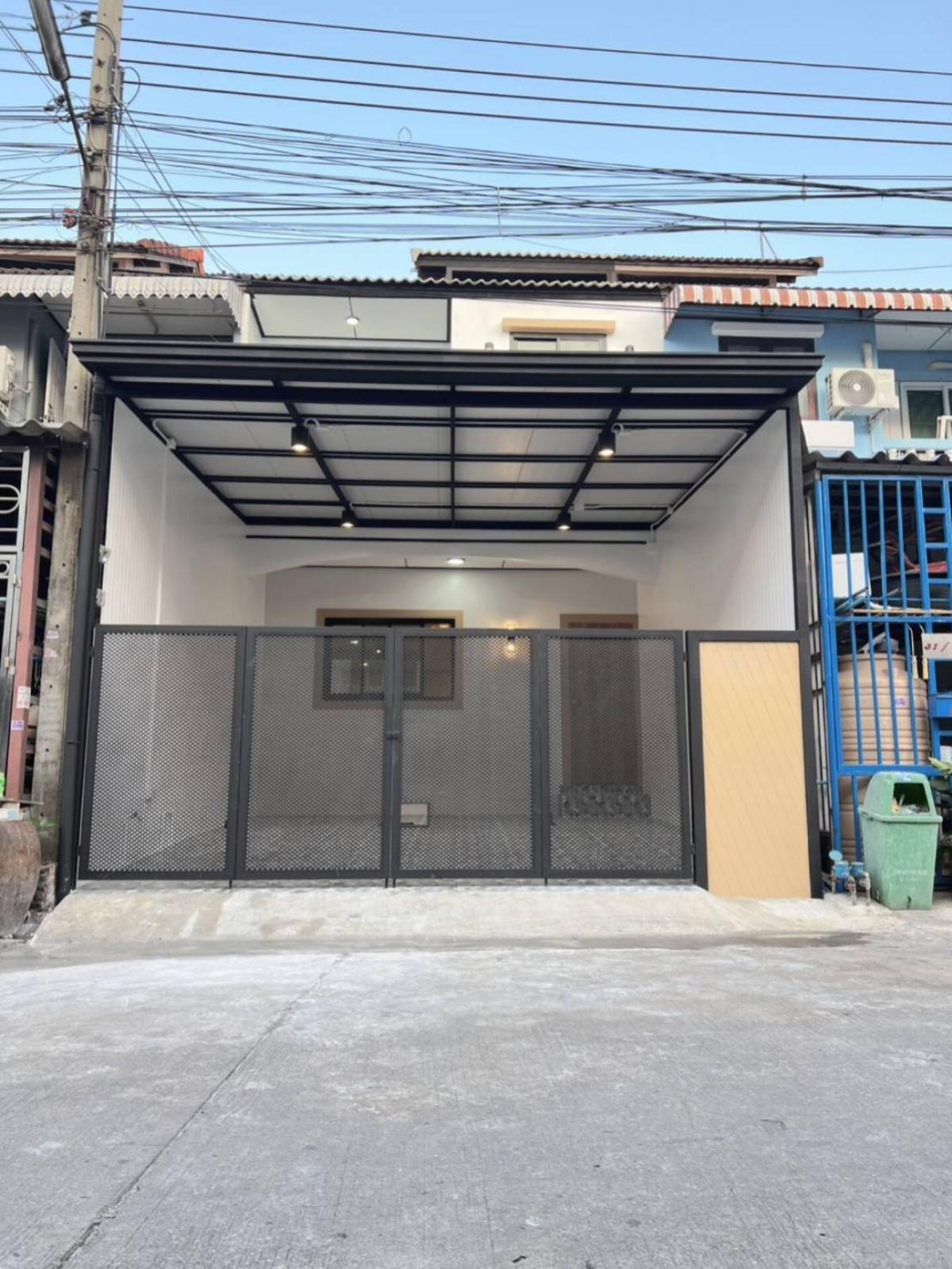 For SaleTownhomeNonthaburi, Bang Yai, Bangbuathong : For Sale Townhouse/Townhome  , Baan Rot Sukon , newly renovated , Bang Mae Nang , Bang Yai , Nonthaburi , CX-148279