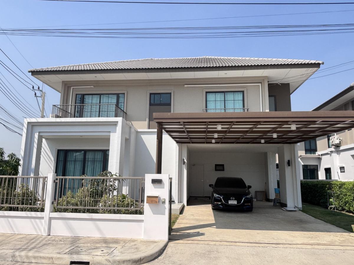 For SaleHouseRama 2, Bang Khun Thian : For Sale House , Kunalai Navara Rama 2 - Bang Khun Thian , corner unit , wide frontage , Tha Kham , Bang Khun Thian , Bangkok , CX-148374