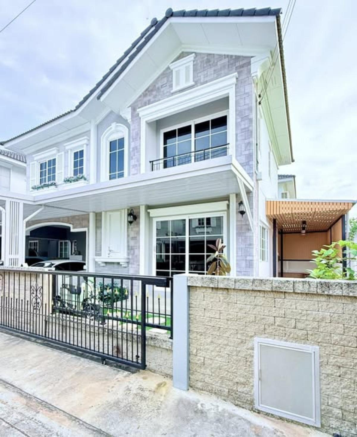 ขายบ้านปทุมธานี รังสิต ธรรมศาสตร์ : ขายบ้าน  เพรสทีจ ฟิวเจอร์ - รังสิต ห้องมุม ประชาธิปัตย์ ธัญบุรี ปทุมธานี CX-139163