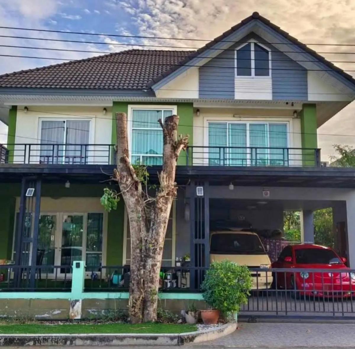For SaleHouseMin Buri, Romklao : For Sale House , Baan Green Live , Saen Saep , Min Buri , Bangkok , CX-147931