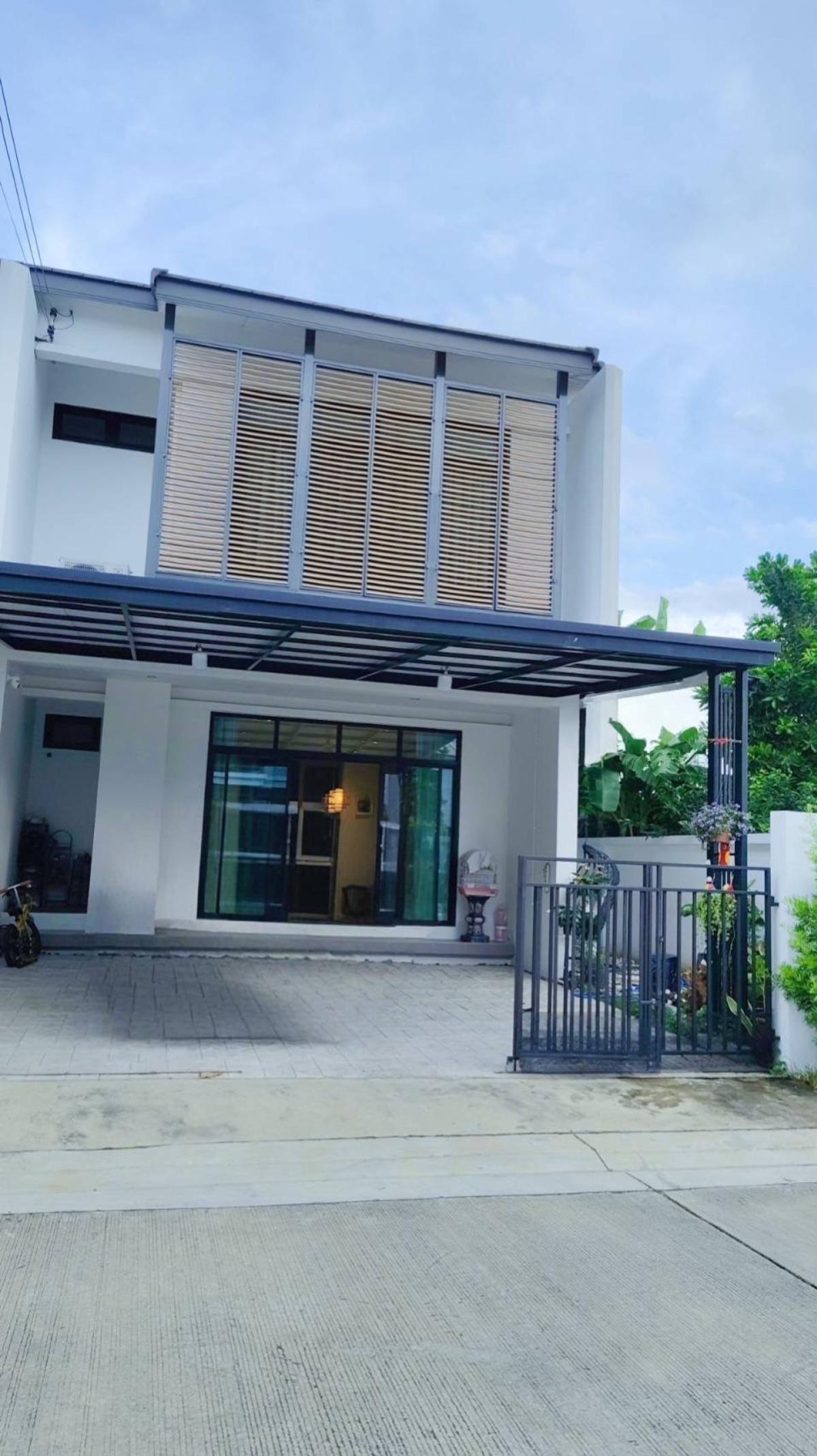 For SaleTownhomeLadkrabang, Suwannaphum Airport : For Sale Townhouse/Townhome  , The Embrio Ladkrabang - Suvarnabhumi , Lam Pla Thiw , Lat Krabang , Bangkok , CX-148080