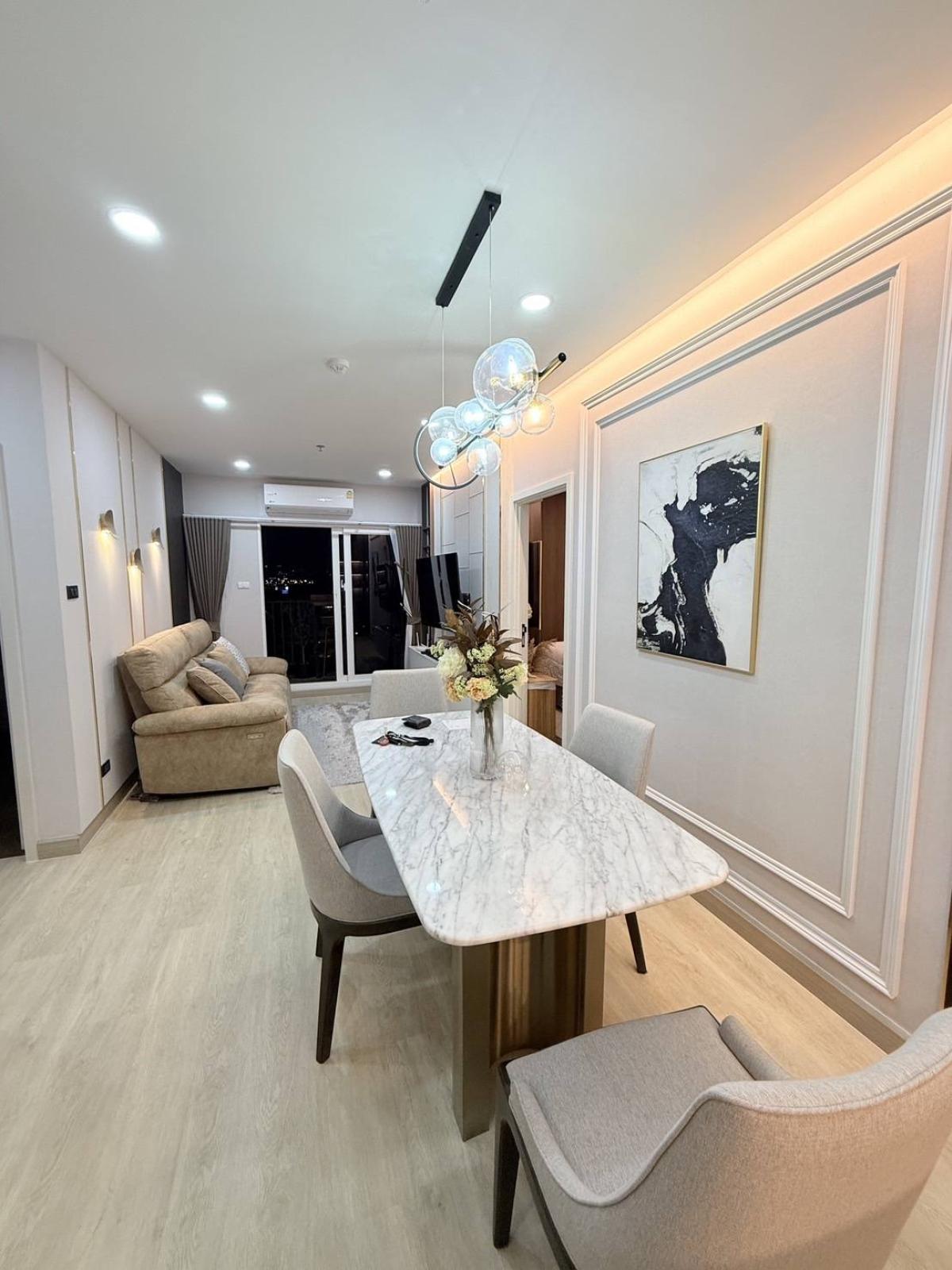 For RentCondoRamkhamhaeng, Hua Mak : Luxury condo for rent, 2 bedrooms, Supalai Veranda Ramkhamhaeng
Size 67 sqm. with complete amenities starting at 48,000 Baht/month!