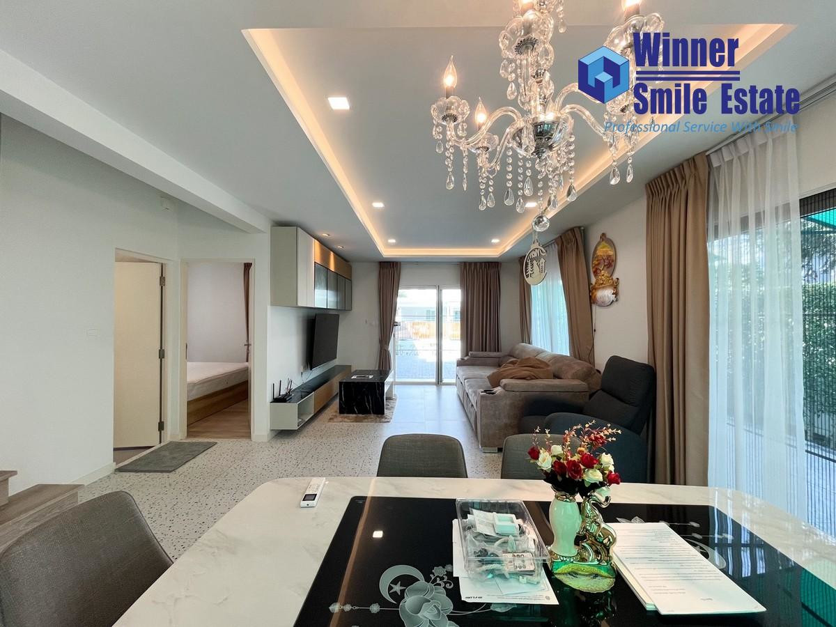 ให้เช่าบ้านบางนา แบริ่ง ลาซาล : เช่าบ้านเดี่ยว ใกล้เมกาบางนา วิลลาจจิโอ 2 ศรีนครินทร์ บางนา ฟังก์ชันเยอะ เฟอร์ฯ ครบ