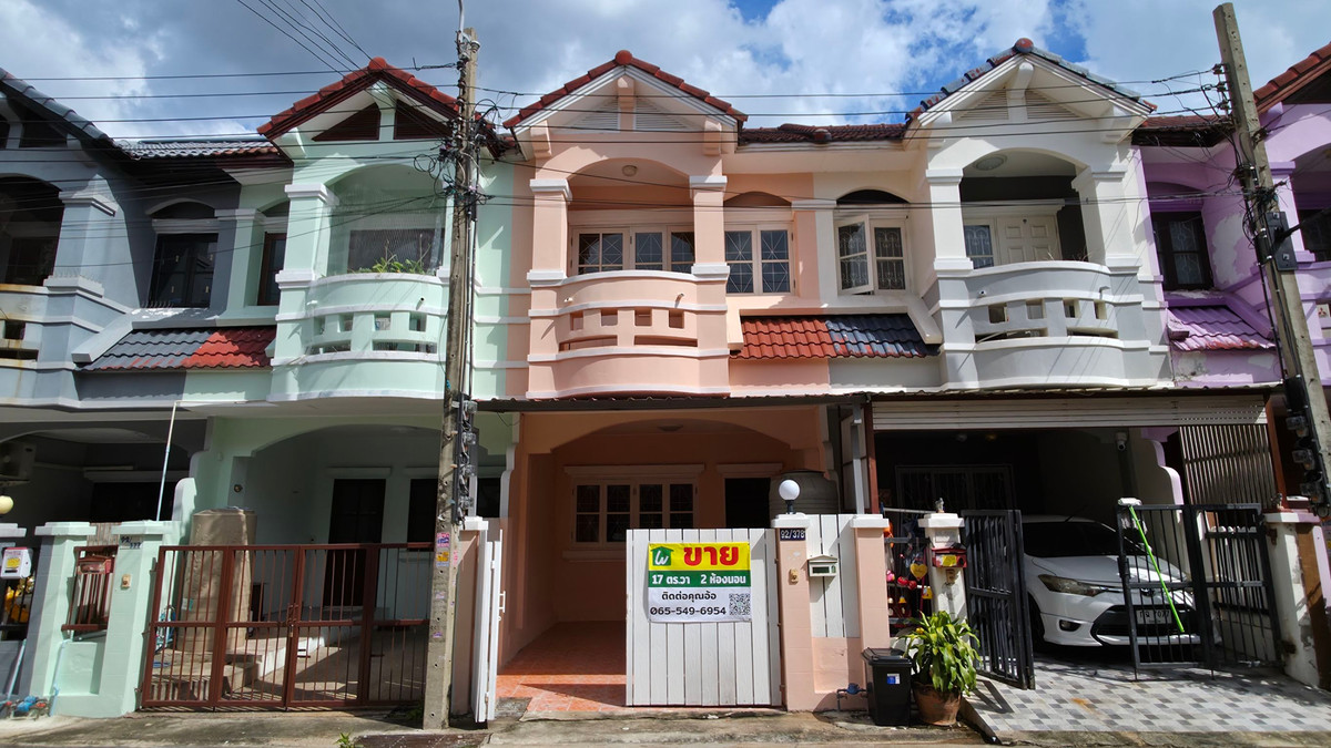 For SaleTownhomeNonthaburi, Bang Yai, Bangbuathong : 🏡 FOR SALE | Urgent sale! Newly renovated townhouse, ready to move in 📍 Nanthana Garden Village 1 (Tha It - Bang Rak Noi, Nonthaburi Province)