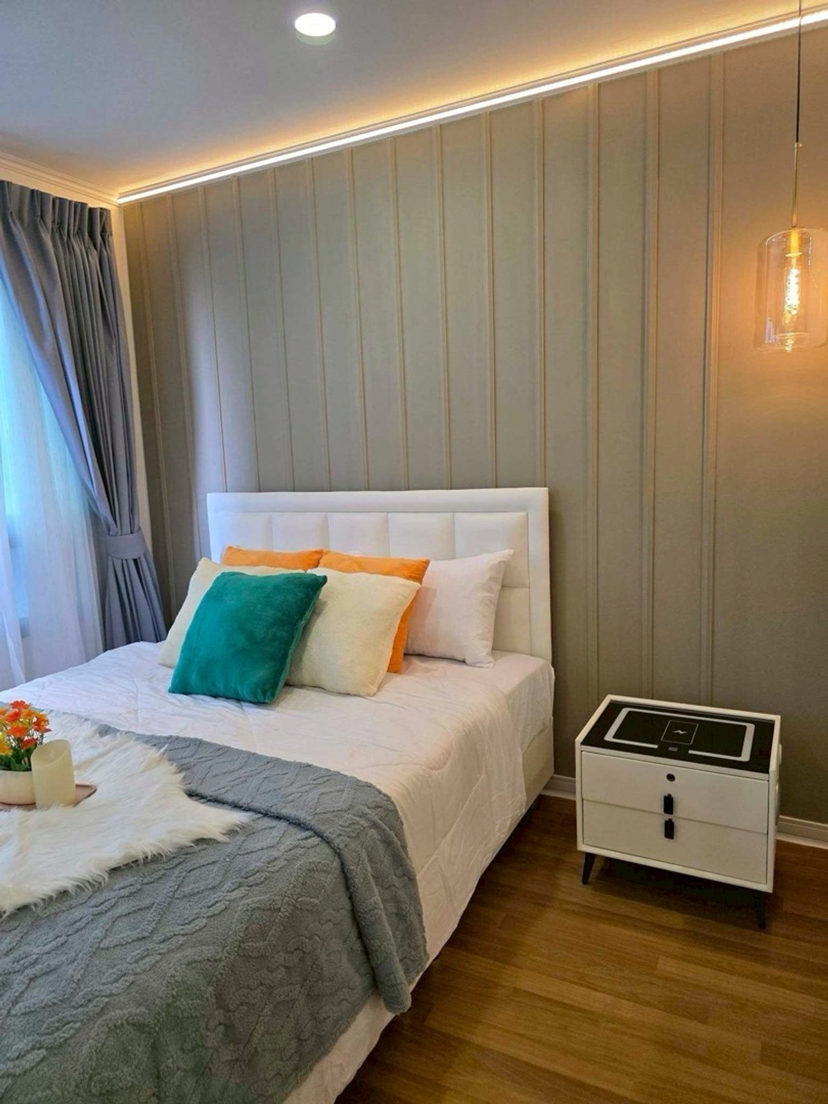 ขายคอนโดท่าพระ ตลาดพลู วุฒากาศ : 💙@condocurator 💙 ขาย Lumpini Place Ratchada - Thapra รีโนเวทใหม่ วิวสระว่ายน้ำ [PM4805]