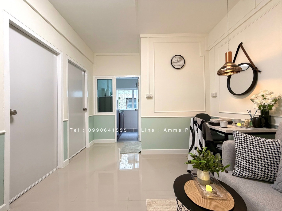 ขายคอนโดพระราม 5 ราชพฤกษ์ บางกรวย : ขายอาคารชุดบ้านเอื้ออาทรวัดพระเงิน ซอยวัดส้มเกลี้ยง รีโนเวทแล้วสวยพร้อมอยู่